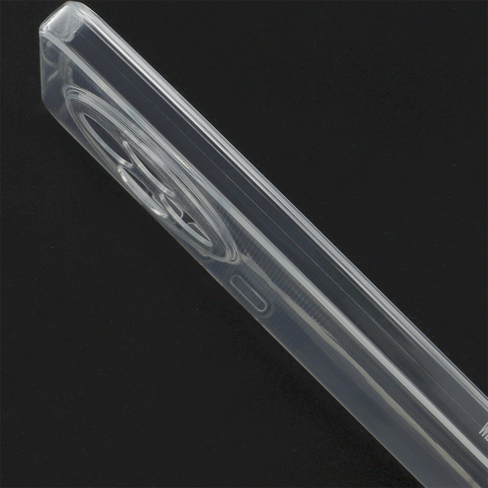 Elastyczne i cienkie etui Fixed Slim AntiUV do Oppo Reno 12 F, przezroczyste.